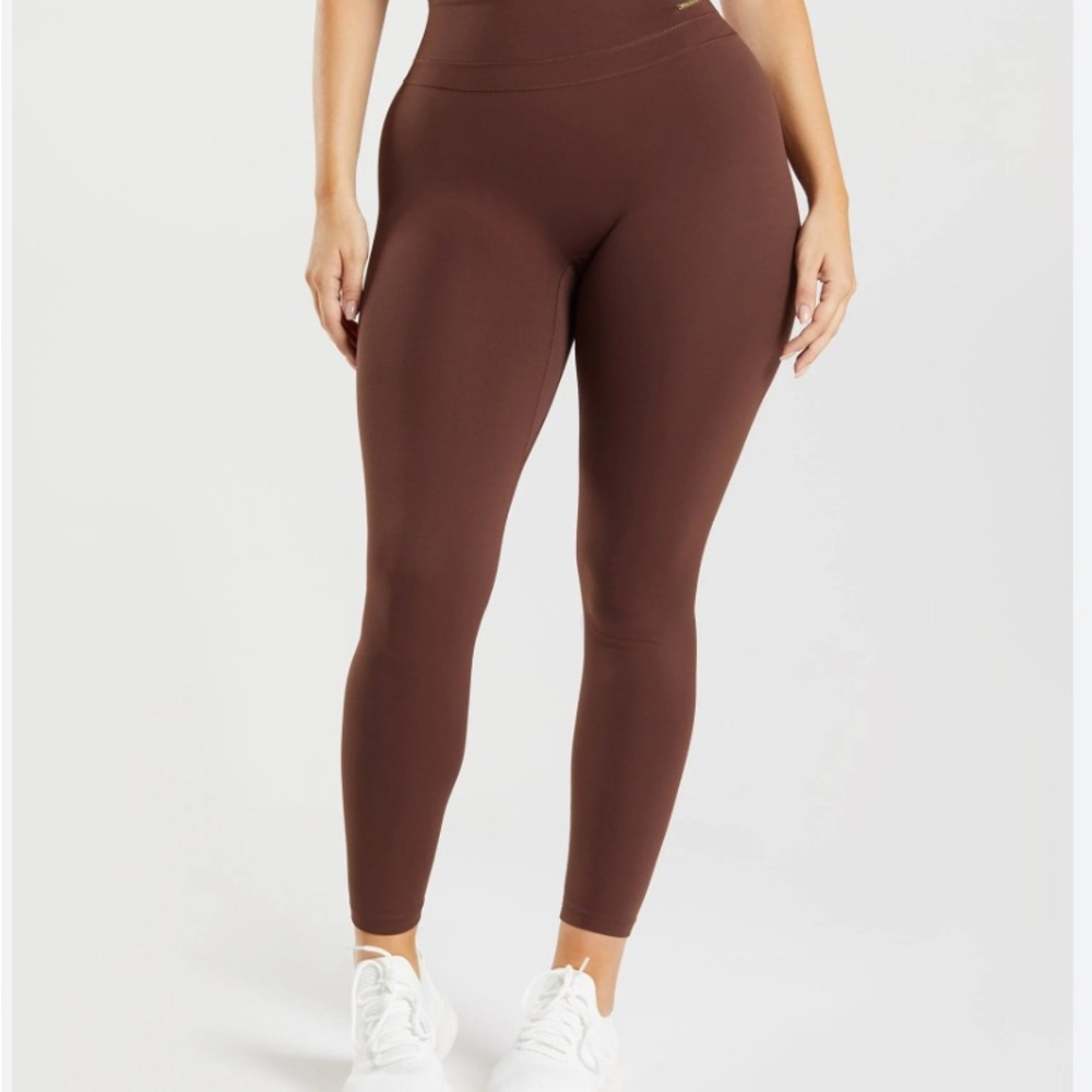 Gymshark x Whitney Simmons Chocolate Brown Women's Leggings